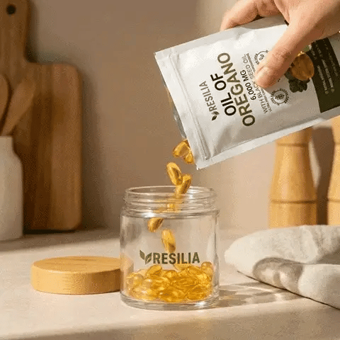 Resilia® Oreganoöl-Softgels