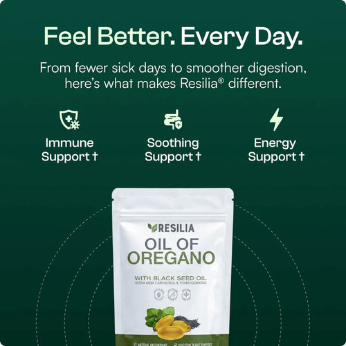 Resilia® Oreganoöl-Softgels